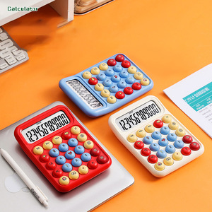 <span class=keywords><strong>Calculadora</strong></span> de Oficina Mecánica de Plástico con Pilas AAA, Color Degradado, Portátil, con Pantalla de 12 Dígitos, Alarma y Calendario - Product Image 2