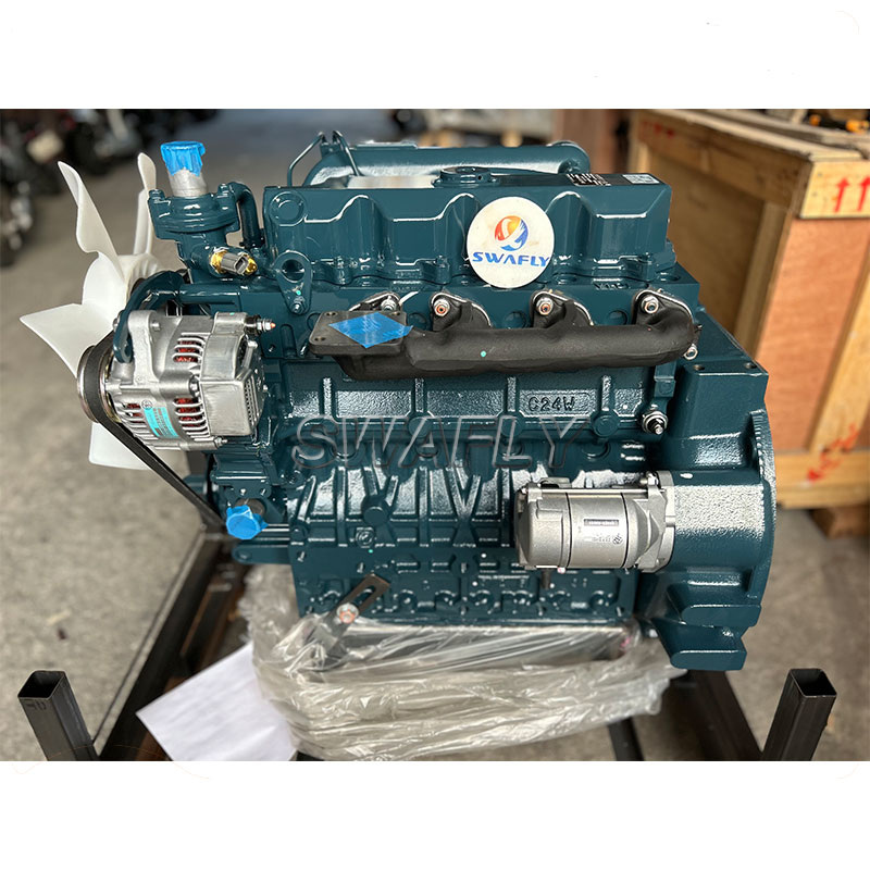 Kubota V2403 Diesel Engine Assembly 1800RPM 28.8KW for