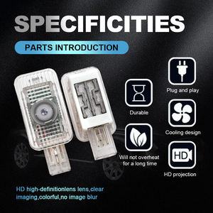 ไฟประตูสำหรับ S80L S60ปรับได้โลโก้ออกแบบได้ตามต้องการไฟประตูพร้อม XC90 EX90ปรับได้ <span class=keywords><strong>V60</strong></span> S90 - Product Image 6