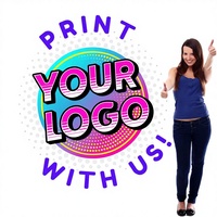Autocollant de fenêtre transparent imprimé UV personnalisé, vinyle statique imperméable, affichage publicitaire, logo personnalisé
