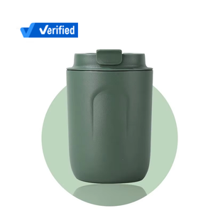 Biểu tượng tùy chỉnh 316 cách điện chai thép không gỉ di động cho văn phòng và du lịch trực tiếp uống ODM cách điện cốc cà phê - Product Image 1