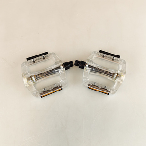 Nouvelles pédales translucides plat grande plate-forme BMX pédale de vélo de montagne - Product Image 5