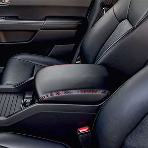 Funda para el Reposabrazos de la Consola Central del Honda Pilot 2009-2015, en Cuero Microfibra Negro, con Caja de Almacenamiento - Product Image 2
