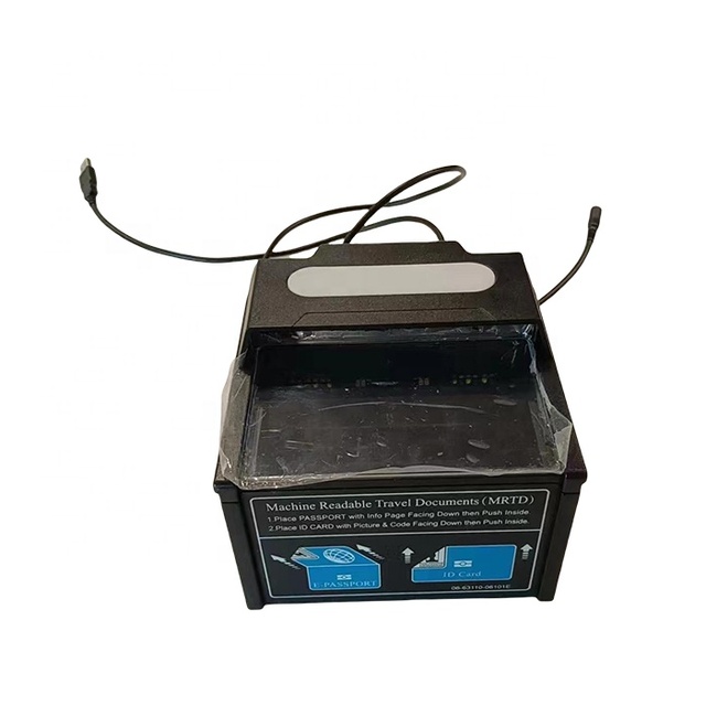 Multi-functional Passport Reader ID Card Scanner with OCR MRZ ID Scanner Use Visa Driver License Scanner