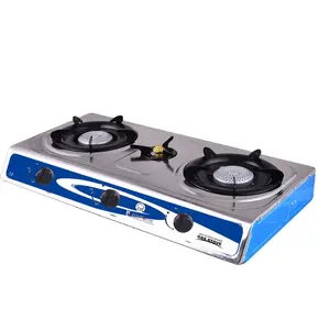 OEM china wholesale national stainless steel 2 burner cooking gas stoves cooker