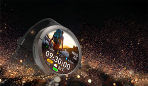 Lihip dm76 GPS thông minh đồng hồ SmartWatch AMOLED IP67 IP68 không thấm nước 5ATM Thể thao Phụ Nữ Phụ Nữ Phụ Nữ Montre connecte Homme DM 76 - Product Image 4