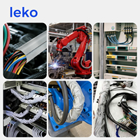 Organizador de Cables con Gancho y Bucle, Multitamaño 10-100mm, Protector de Cables Industrial Reutilizable WPC Personalizado
