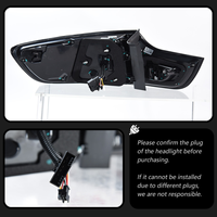 Feux arrière LED avec boîtier ABS anti-corrosion et résistant à la rouille pour BMW X6 E71 G05 2008-2014, style Plug and Play, homologué ECE R6