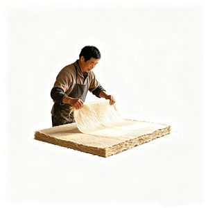Papel de morera inspirado en el estilo bohemio Wabi Sabi para decoración de despedidas de soltera, estilo de fiesta boho y arreglos botánicos. - Product Image 3
