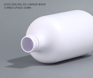 Bouteille de shampooing de gel douche à épaulettes rondes emballage cosmétique bouteille d'émulsion séparée distributeur de savon - Product Image 4