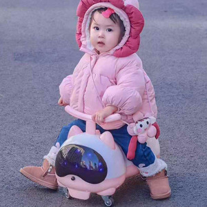Peanut Shaped Kids Scooter 1-3 Years Old Balance Bike With Seat Ride On Toy For Toddlers - Product Image 5
