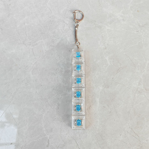 Aflion 6 touches, bouton anti-stress, axe mécanique, jouet de décompression, clavier électronique lumineux en acrylique créatif - Product Image 2