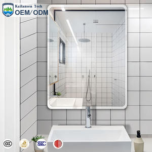 Espejo <span class=keywords><strong>de</strong></span> Cuerpo Entero Moderno Personalizado, Espejo Rectangular sin Marco para Montar en <span class=keywords><strong>la</strong></span> Pared, Espejos <span class=keywords><strong>de</strong></span> Baño para Hotel y Apartamento - Product Image 2