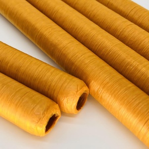 Involucri per Salsicce Commestibili Personalizzabili <span class=keywords><strong>in</strong></span> Rosa, Caramello, <span class=keywords><strong>Salmone</strong></span>, Rosso, Marrone, Naturale, Trasparente, <span class=keywords><strong>in</strong></span> Collagene con Certificati HALAL - Product Image 2