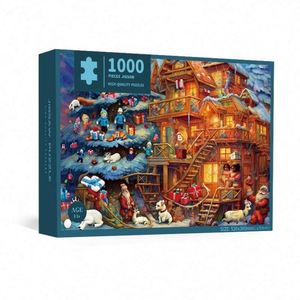 Puzzle Thème Noël Premium 1000 Pièces - Père Noël - Enfants, Adultes, Famille - Product Image 3