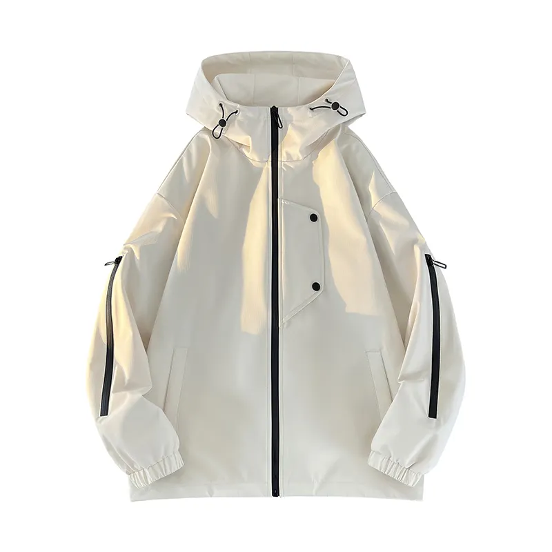 Giacca a vento giacca OEM Custom Design da uomo antivento impermeabile Softshell cappotti giacca uomo giacca a vento giacche