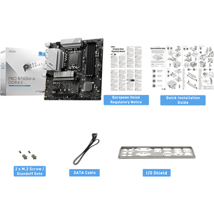 Beste Groothandelsprijzen Voor Gloednieuwe Geautoriseerde Msi Pro B760M-A <span class=keywords><strong>Ddr4</strong></span> Ii <span class=keywords><strong>Gaming</strong></span> <span class=keywords><strong>Pc</strong></span> Intel Moederbord Ondersteuning <span class=keywords><strong>Cpu</strong></span> 13400f/Lga 1700 - Product Image 2