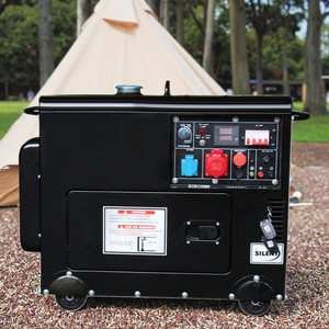 Générateurs électriques pour la maison 5KVA 7KVA 8KVA 10KVA Générateur diesel super silencieux 110V 220V 380V Générateur électrique portable - Product Image 1