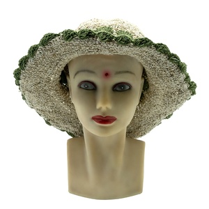 Boho-chic Funky tay dệt kim gai rộng vành hippie-chic thân thiện với môi nhân vật phụ nữ của nghệ nhân từ <span class=keywords><strong>Nepal</strong></span> - Product Image 3