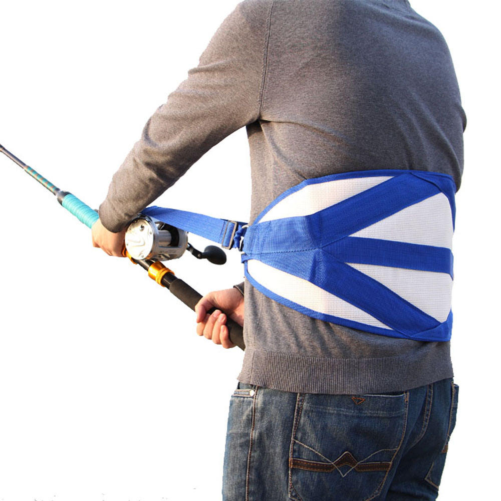 deep sea fishing pole harness Selco China Wholesale Strong Deep Sea Waist Support Fishing Belt