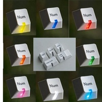 Custom High Quality Double-Shot Translucent Keycaps Frosted Translucent Keycaps Glow Keycaps Gaming Set with Macro Keys