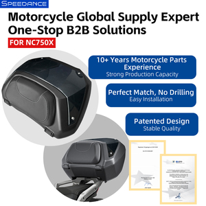 Vente directe d'usine SPD, boîte de rangement en PP de grande capacité 50L, boîte de rangement pour moto, montage rapide pour <span class=keywords><strong>Honda</strong></span> NC750X, boîte arrière - Product Image 1