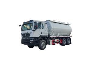 Camion à vide Sinotruk 6x4 à 10 roues, directement de l'usine, avec réservoir en acier inoxydable de 18-25 mètres cubes et pompe à vide chinoise et importée, à bas prix - Product Image 1