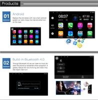 9 pouces Android 1 + 32G autoradio stéréo DSP écran tactile pour vw slim MAGOTAN SKODA SEAT POLO Golf Seat Altea Leon