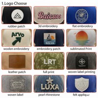 Casquette de baseball de luxe en coton personnalisable pour hommes, imperméable, avec logo brodé, casquette de sport vierge, vente en gros