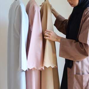 Personnalisé Malaisie Dernier Musulman 2 Pièces <span class=keywords><strong>Baju</strong></span> <span class=keywords><strong>Kurung</strong></span> Borong Malaisie - Product Image 4