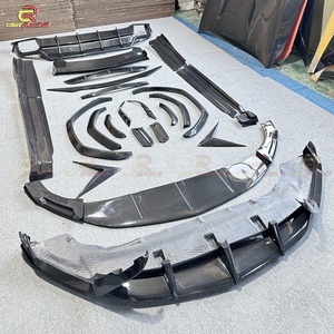 Kits de Conversión de Carrocería de Fibra de Carbono Estilo Topcar para Lambo URUS S, Piezas de Reemplazo: Faldones Laterales, Difusor, Alerón, Guardabarros - Product Image 4