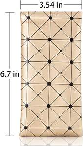 מתנה אישית PU/עור מיקרופייבר קריאת לסחוט עין שמש זכוכית תיק שקיות עבור משקפיים בד משקפי שמש קניות תיק פאוץ - Product Image 5