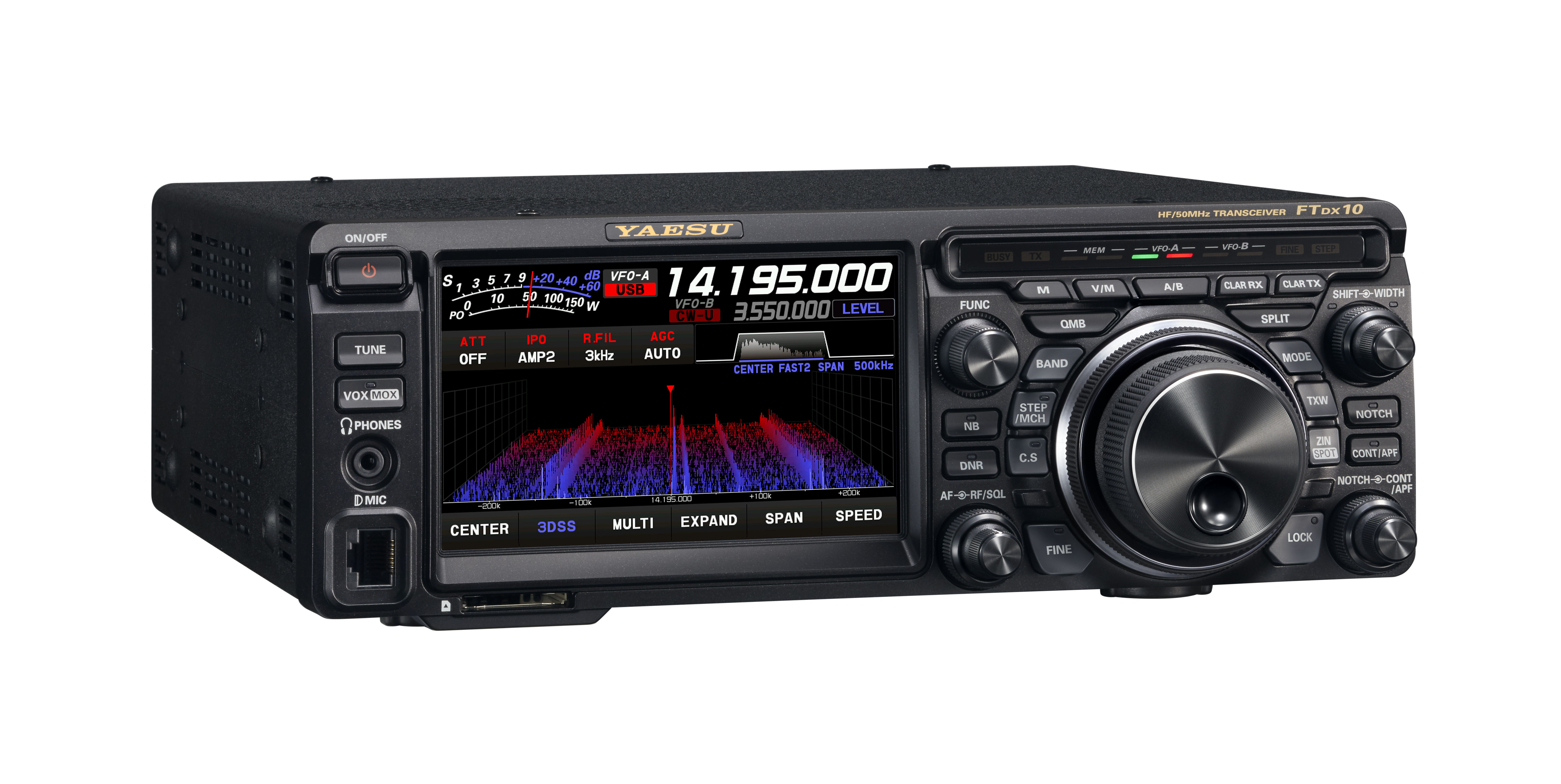 YAESU FTDX-10(100w) フルセット 楽天市場】FTDX10シリーズとM-100とSPS-10セット YAESU HF/50MHz帯