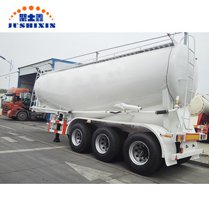 Tri-eje <span class=keywords><strong>de</strong></span> <span class=keywords><strong>cisterna</strong></span> para polvo seco silo <span class=keywords><strong>de</strong></span> cemento a granel granelero tanque semi remolque para la venta - Product Image 2
