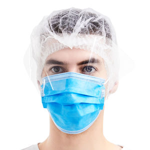 Masker Medis Sekali Pakai Haixin Health Warna Biru dengan Pelindung Kacamata Anti-Kabut untuk Dewasa, Pemasok Masker Profesional - Product Image 3