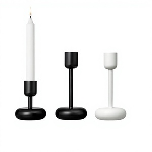Modern <b>candlestick</b> <b>Holder</b> In Multi Finish <b>Candlestick</b> <b>Holder</b> for Home Decoration wedding decoration customisable - Product Image 2