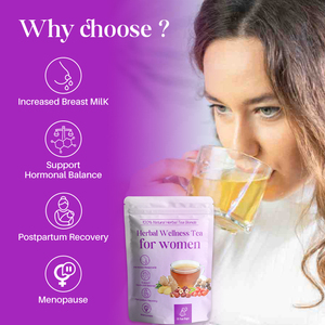 Equilibrio hormonal de soporte de etiqueta privada OEM, contiene dátiles rojos de azufaifo, té de recuperación posparto de bayas de Goji - Product Image 6