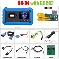 Generador de Control Remoto KEYDIY KD-X4, Lector de Chips, Herramienta de Programación Multi-idioma para Cerrajeros con BDC03