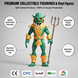 OEM diseño personalizado 3D vinilo figura de dibujos animados PVC figura de acción de juguete para el entretenimiento proveedor profesional fabricado - Product Image 1