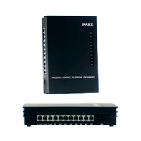 La mejor solución PABX para apartamentos de hotel con 8 contornos y 48 extensiones para el sistema telefónico del grupo PABX