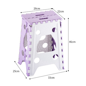 Tùy chỉnh màu sắc gấp Phân tiết kiệm không gian phân ngoài trời khuôn ép nhựa di động bàn ăn ghế gấp ghế khuôn - Product Image 3