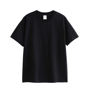T-shirt en coton tubulaire lourd de qualité supérieure 270gsm T-shirt en tricot tubulaire 3D avec côtés sans couture - Product Image 4