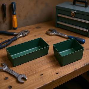 Plateau pour petites pièces vert 10,7x13,8x7,9 cm pour l'organisation des outils - Product Image 3