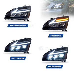 HCMOTIONZ Ensemble de phares à LED pour <span class=keywords><strong>Lexus</strong></span> <span class=keywords><strong>RX</strong></span> Series 2003-2009 2nd Gen RX300/330/350 RX400H/<span class=keywords><strong>450H</strong></span> Animation Front Lights - Product Image 3