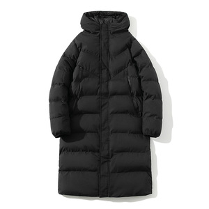 Nieuw Design Winter Heren Lange Donsjack Capuchon Lange Sportjas Warm Lange Rits Volwassen Waterdicht Dames Donsjack - Product Image 4