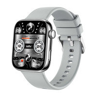 TKYUAN Montre intelligente à écran tactile AMOLED complet avec moniteur de fréquence cardiaque Fitness Tracker Ip68 Smartwatch étanche