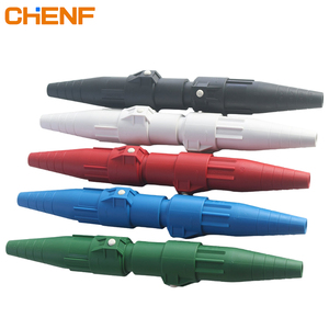 Chenf Power CEE 600V 400A 200A มีสีสันตัวผู้ปลั๊กและซ็อกเก็ตอุตสาหกรรมเสาเดี่ยวแชสซีตัวเชื่อมต่อ COM-LOCK - Product Image 2