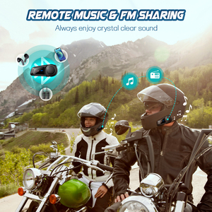 Casco de motocicleta <span class=keywords><strong>MaxTo</strong></span> <span class=keywords><strong>M2</strong></span> con <span class=keywords><strong>intercomunicador</strong></span> Bluetooth para 6 pilotos con función impermeable - Product Image 5
