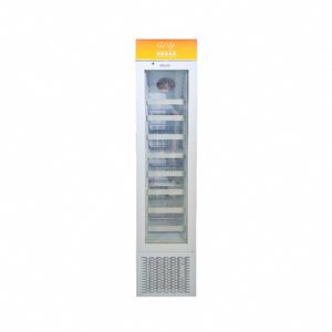 Refrigerador Vertical Comercial <span class=keywords><strong>de</strong></span> 105L, Congelador Compacto y Delgado con Luz LED, Compresor y Pantalla - Product Image 6