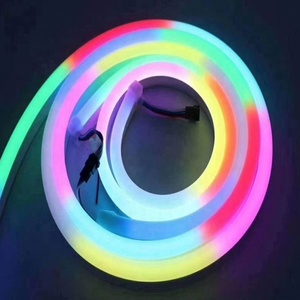Emisión de luz de tubo de neón Led redondo Dc24V Tira de luces de neón flexible en todas las direcciones - Product Image 5